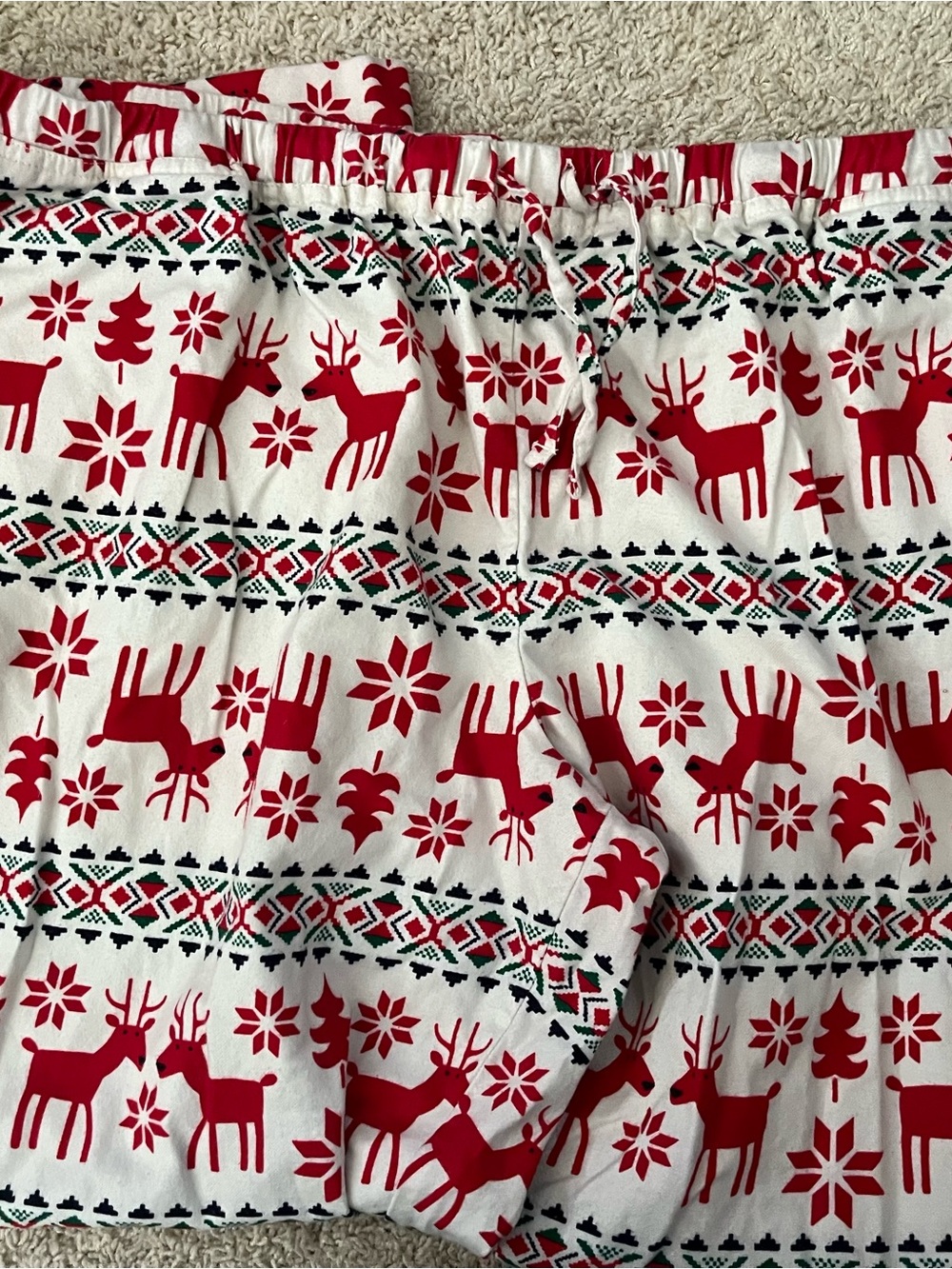 Hanna Andersson Adult Unisex XXL Dear Deer Pajama Pants